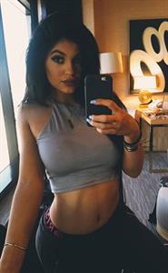 Kylie Jenner taking a selfie