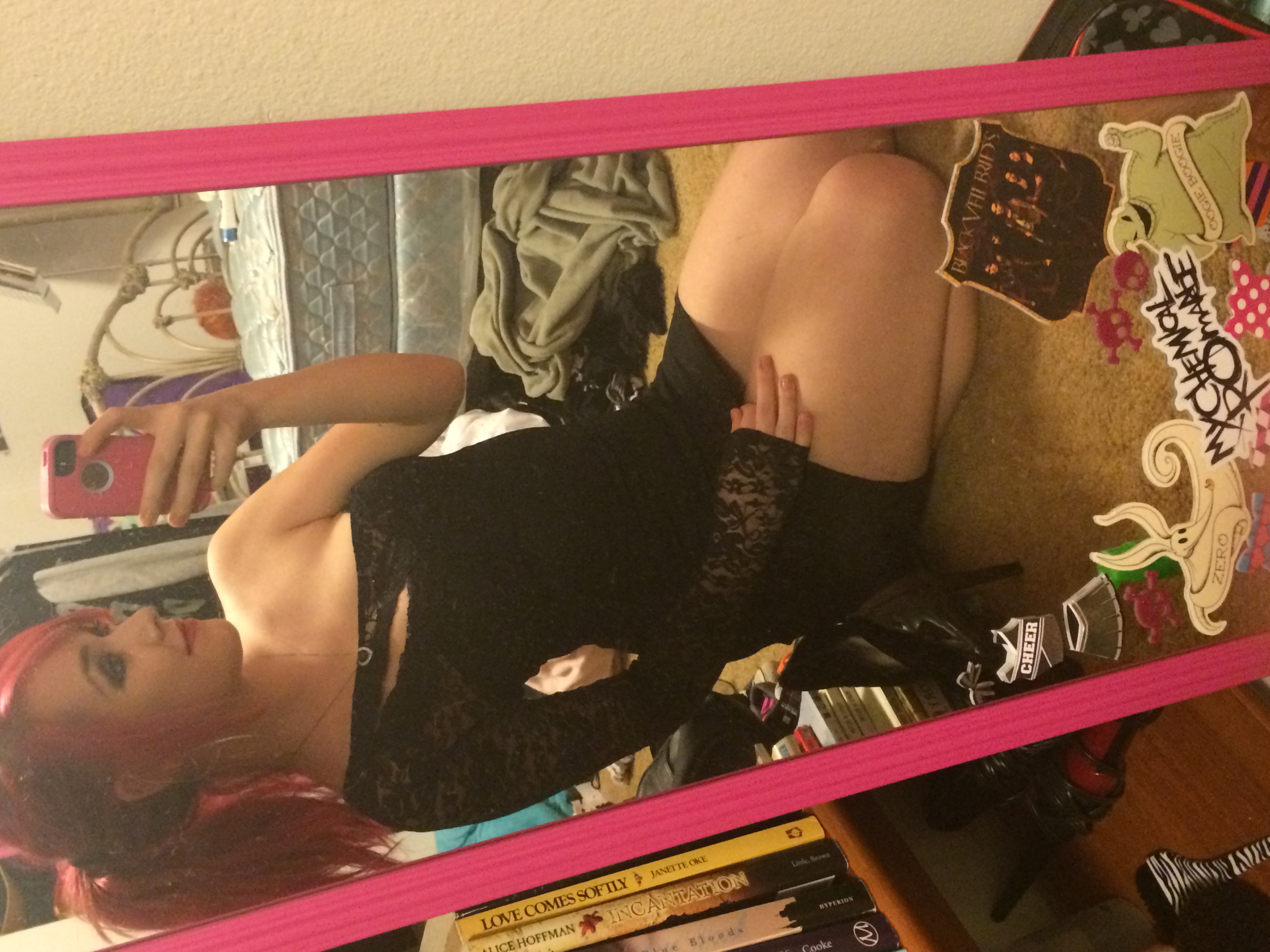 Anonymous taking a selfie