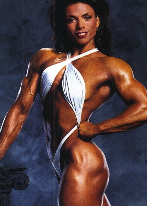 Sharon Bruneau in a bikini