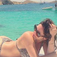 Kelly Brook in a bikini