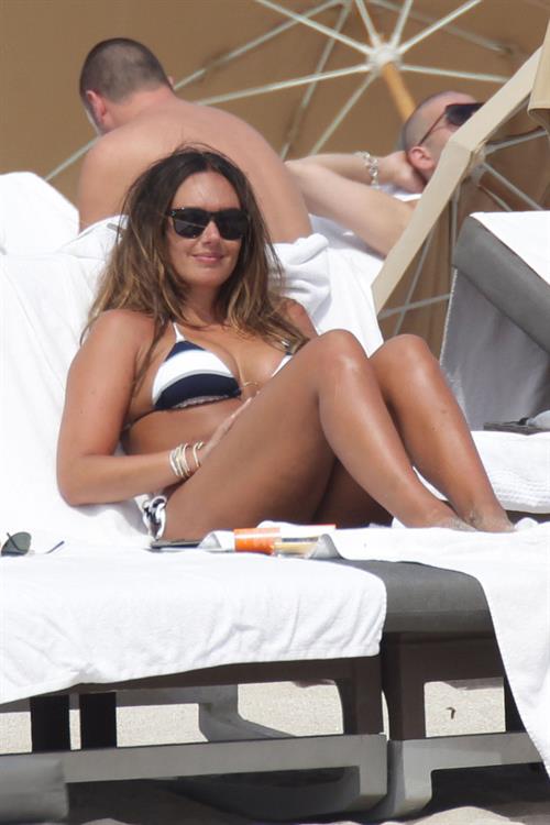 Tamara Ecclestone in a bikini