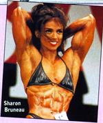 Sharon Bruneau in a bikini