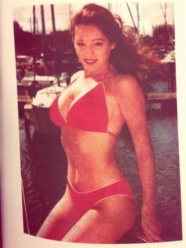 Kelly Brook in a bikini