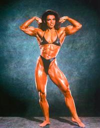 Sharon Bruneau in a bikini