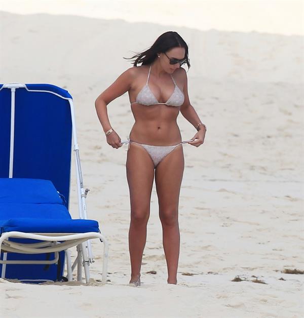 Tamara Ecclestone in a bikini