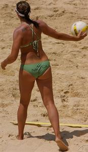 Misty Elizabeth May-Treanor is an American professional beach volleyball player best known for playing with Kerri Walsh in the Olympics in Athens 2004, Beijing 2008 and London 2012.

She also teamed up with Holly McPeak for the Sydney 2000 Olympics