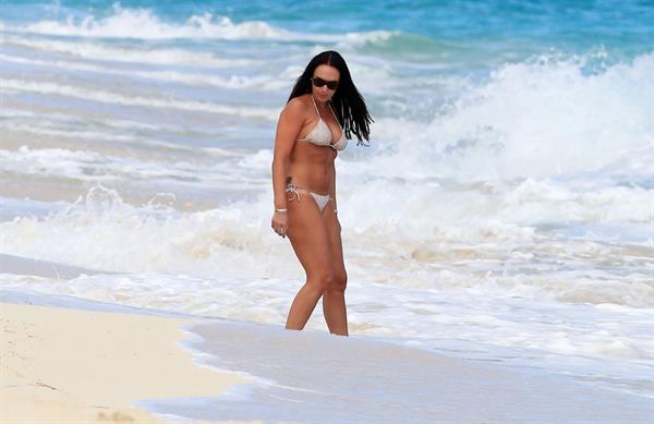 Tamara Ecclestone in a bikini