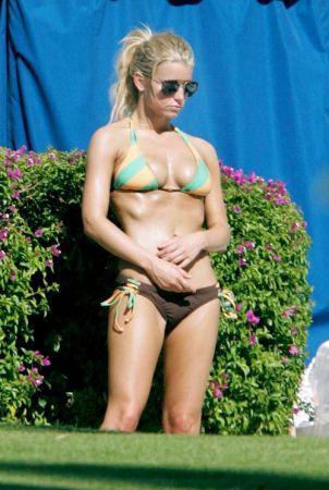 Jessica Simpson in a bikini