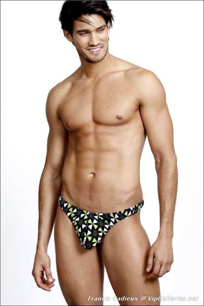 Francis Cadieux in a bikini