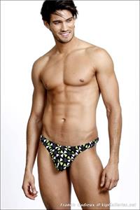 Francis Cadieux in lingerie