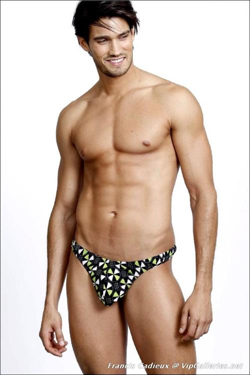 Francis Cadieux in lingerie