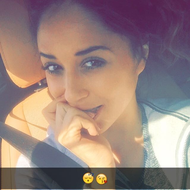 Tianna Gregory taking a selfie