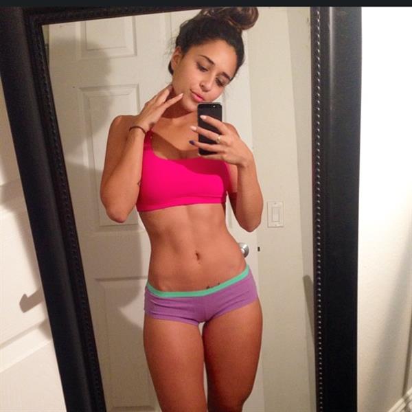 Tianna Gregory taking a selfie