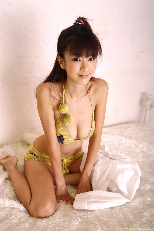 Aki Hoshino in a bikini