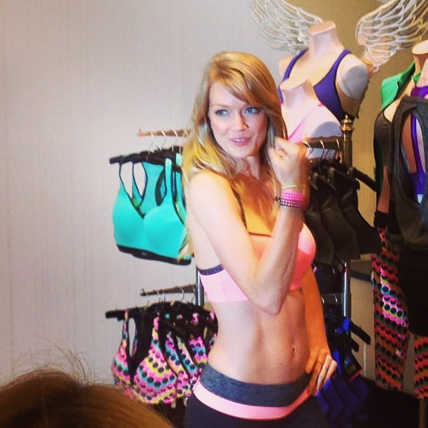 Lindsay Ellingson in lingerie