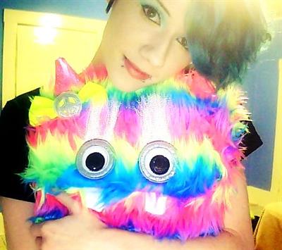 Anonymous taking a selfie