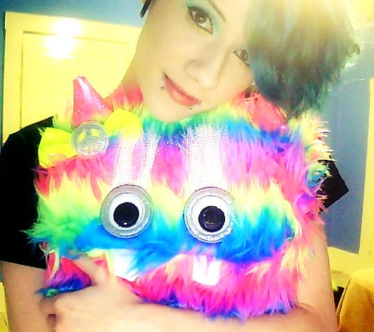 Anonymous taking a selfie