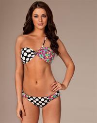 Violet Budd in a bikini