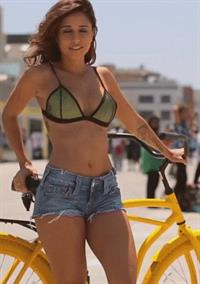 Tianna Gregory in a bikini