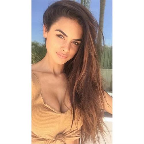 Sophia Miacova taking a selfie