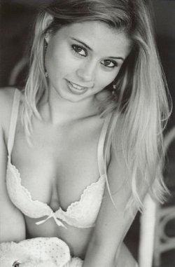 Anonymous in lingerie