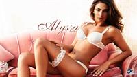 Alyssa Miller in lingerie