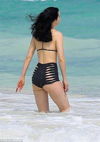 Krysten Ritter in a bikini - ass