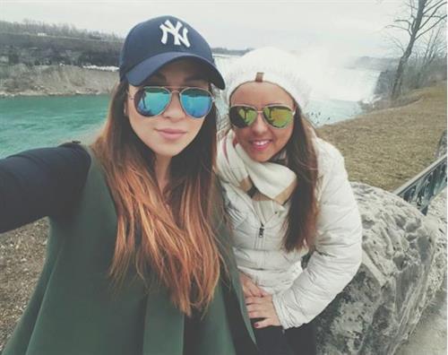 Alicia Michaela taking a selfie