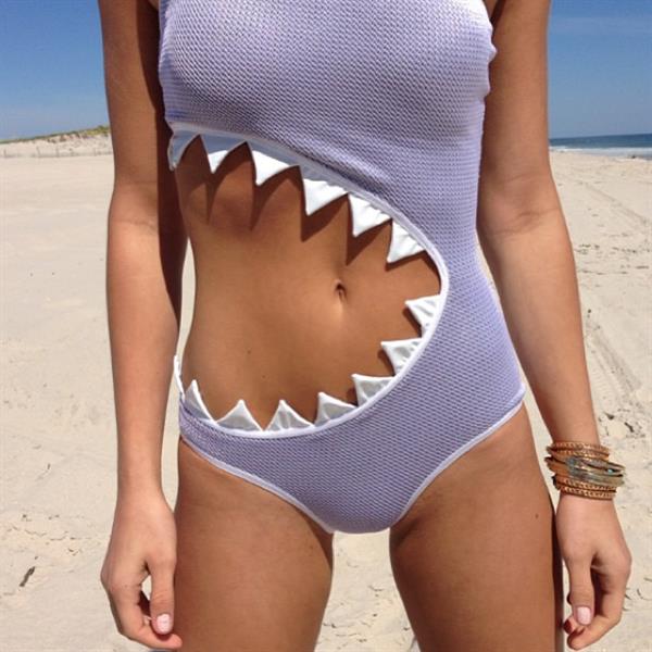 Shark swimsuit - Sports Illustrated 2014