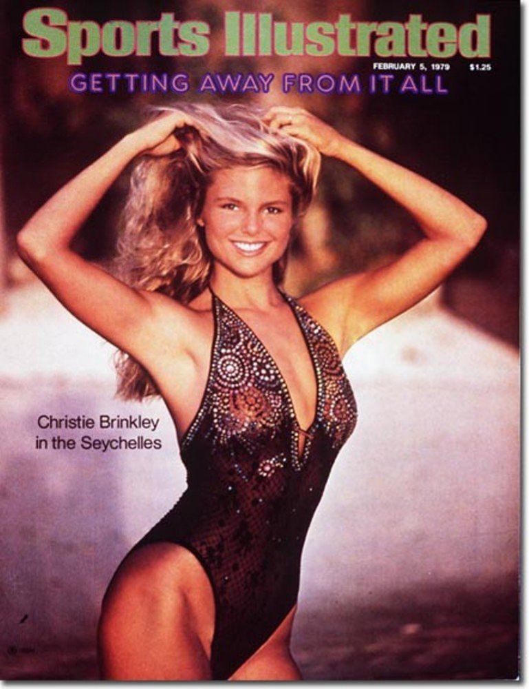 Christie Brinkley in a bikini