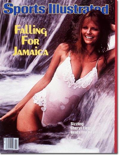 Cheryl Tiegs in a bikini