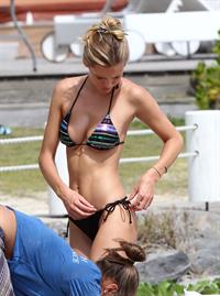 Edita Vilkeviciute in a bikini