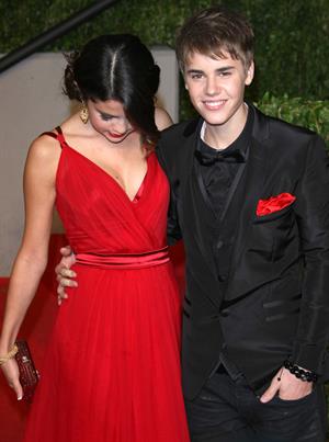 Selena Gomez Vanity Fair Oscar party in West Hollywood on February 27, 2011