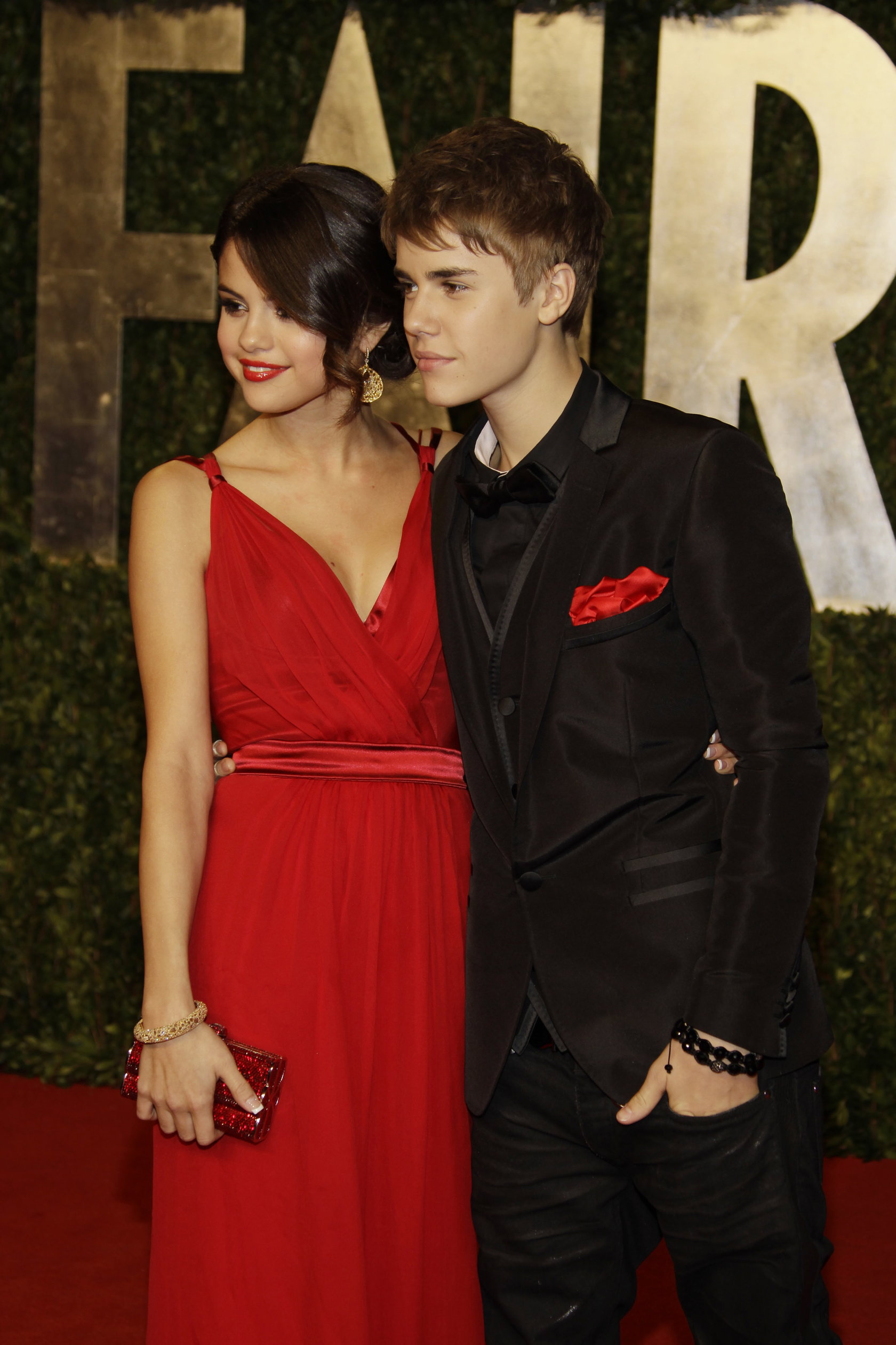 Selena Gomez Vanity Fair Oscar party in West Hollywood on February 27, 2011