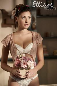 Juliana Mueller in lingerie