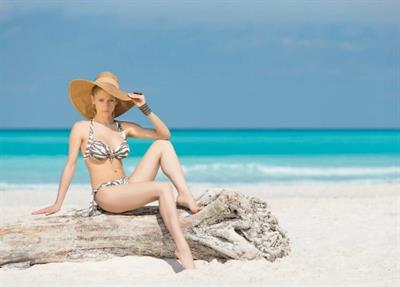 Giulia Borio in a bikini