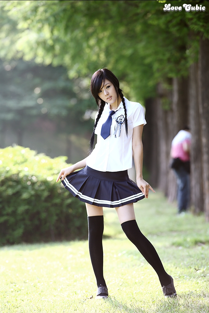 Sexy Asian Schoolgirl