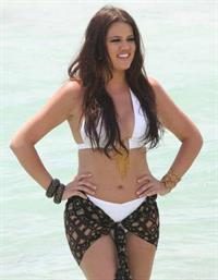 Khloe Kardashian in a bikini