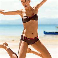 Jennifer Lamiraqui in a bikini