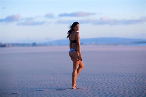Kyra Santoro in a bikini