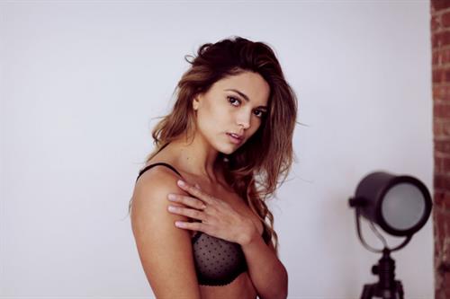 Kyra Santoro in lingerie