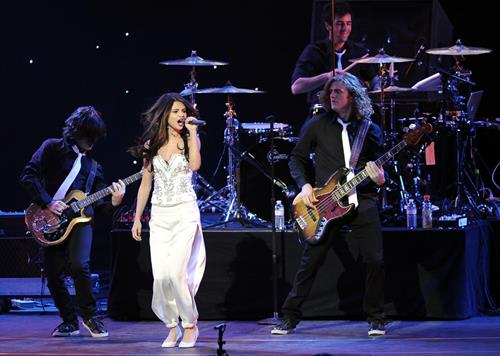 Selena Gomez KIIS FM's Jingle Ball 2010 NOKIA Theatre Los Angeles on December 5, 2010