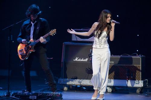 Selena Gomez KIIS FM's Jingle Ball 2010 NOKIA Theatre Los Angeles on December 5, 2010