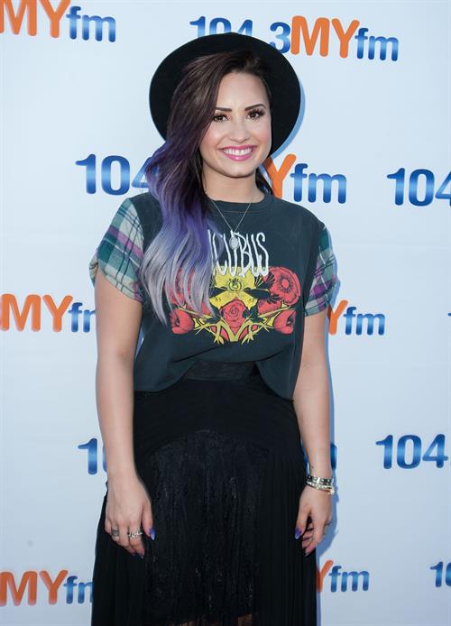 Demi Lovato attends 104.3 MY FM My Big Night Out on June 16, 2014 in Hollywood, California