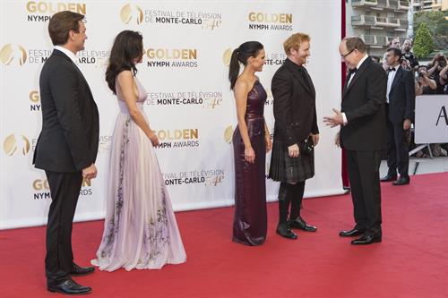 Jaime Murray Pictures Jaime Murray and Julie Benz at 54th Monte Carlo TV Festival closing ceremony June 11, 2014