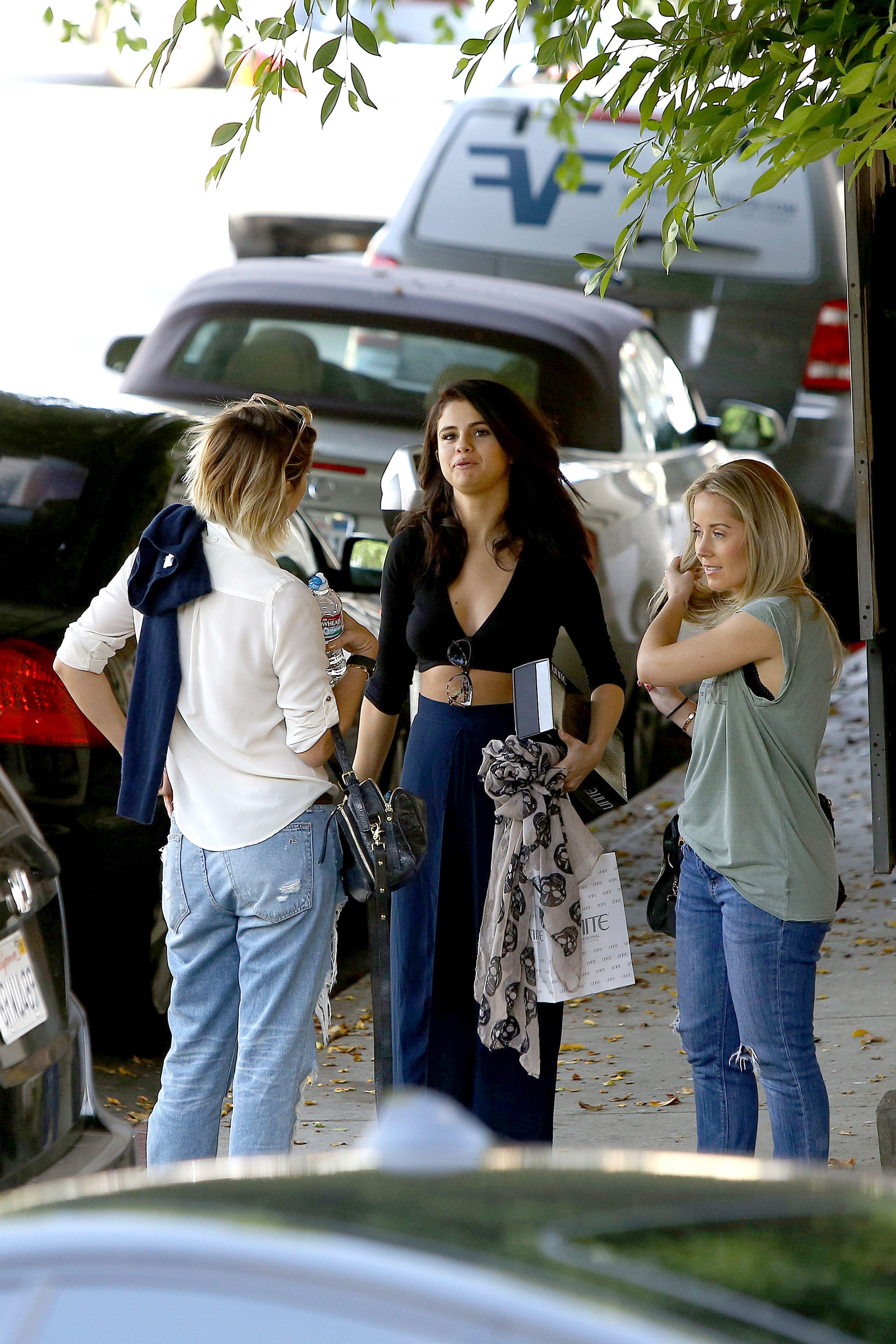 Selena Gomez makes a stop at Nine Zero One salon in West Hollywood June 11, 2014
