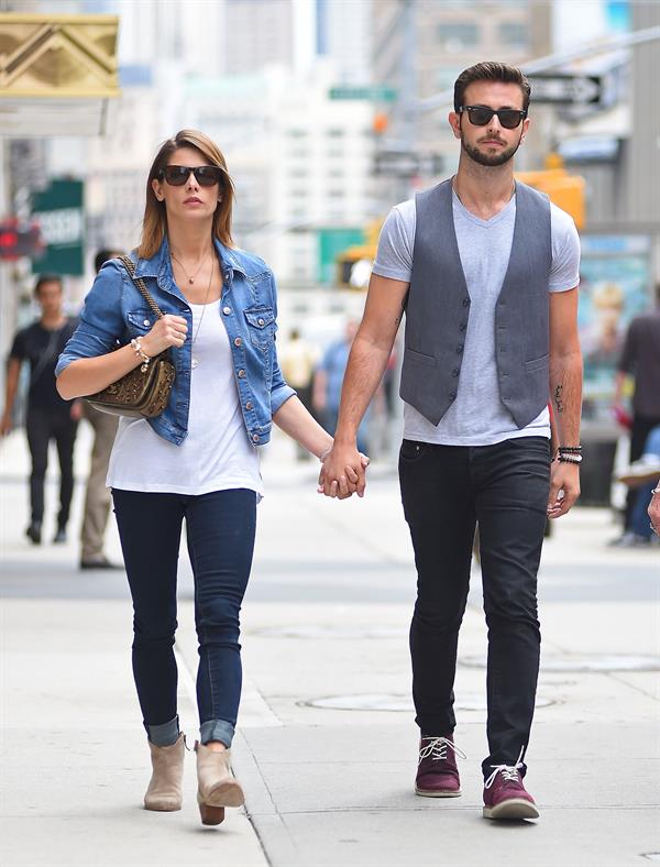 Ashley Greene strolling through NYC June 11, 2014