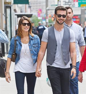 Ashley Greene strolling through NYC June 11, 2014