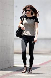 Jennifer Carpenter visits the dermatologist  in Beverly Hills, June 10, 2014