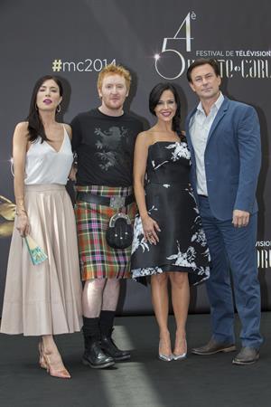 Julie Benz  Jaime Murray Photocall @ 54th Monte Carlo Tv Festival June 10, 2014